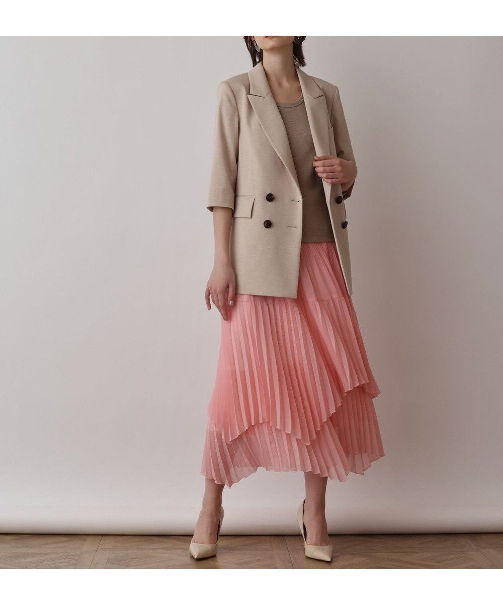 【グレース コンチネンタル/GRACE CONTINENTAL】のイレギュラープリーツスカート 人気、トレンドファッション・服の通販 founy(ファニー) 　ファッション　Fashion　レディースファッション　WOMEN　スカート　Skirt　プリーツスカート　Pleated Skirts　シフォン　Chiffon　プリーツ　Pleats　ベーシック　Basic　マーメイド　Mermaid　夏　Summer　春　Spring　S/S・春夏　Ss・Spring/Summer　 other-1|ID: prp329100004493822 ipo3291000000031688888