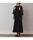 【グレース コンチネンタル/GRACE CONTINENTAL】のサテンレイヤードワンピース ブラック|ID: prp329100004493826 ipo3291000000032744360