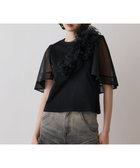 【グレース コンチネンタル/GRACE CONTINENTAL】のフラワーチュールベルト ブラック|ID: prp329100004493832 ipo3291000000031831083