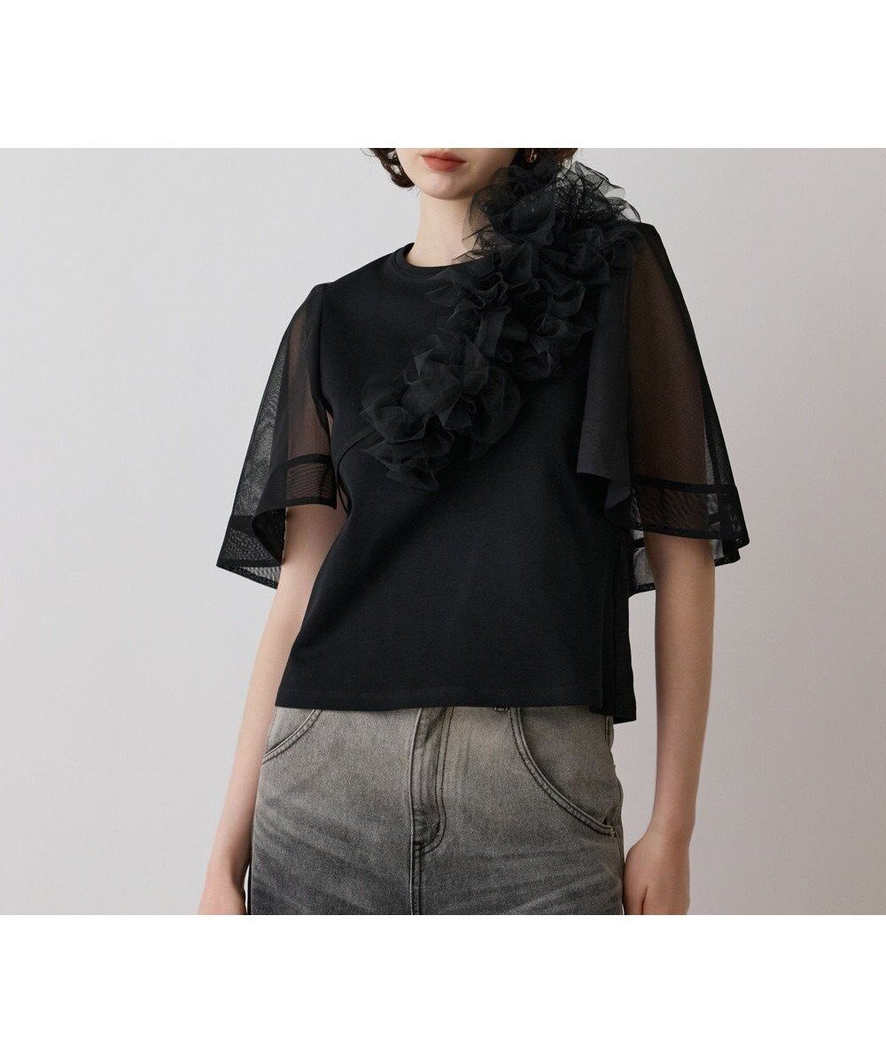 【グレース コンチネンタル/GRACE CONTINENTAL】のフラワーチュールベルト 人気、トレンドファッション・服の通販 founy(ファニー) 　ファッション　Fashion　レディースファッション　Fashion for Women　ベルト&ウエストマーク　Belts & Waist Accessories　 other-1|ID: prp329100004493832 ipo3291000000032744375