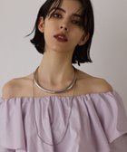 【グレース コンチネンタル/GRACE CONTINENTAL】のメタルボリュームチョーカー シルバー|ID: prp329100004493841 ipo3291000000032744410