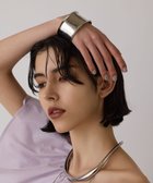 【グレース コンチネンタル/GRACE CONTINENTAL】のメタルワイドカフ シルバー|ID: prp329100004493843 ipo3291000000032744416