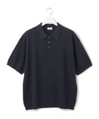 【ジェイプレスヨークストリート/J.PRESS YORK STREET】の【UNISEX】ニットポロシャツ ネイビー系|ID: prp329100004493844 ipo3291000000031689056