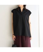 【アンフィーロ 自由区/UNFILO】の【吸水速乾/遮熱】ヒートシールドジャージー キーネック レイヤーT ブラック|ID: prp329100004493846 ipo3291000000031910469