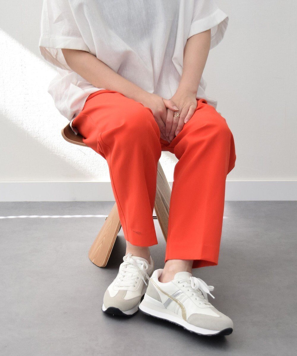 【ブリジット バーキン/Bridget Birkin】の【VINCULUM】スエードコンビクラシックスニーカー インテリア・キッズ・メンズ・レディースファッション・服の通販 founy(ファニー) 　ファッション　Fashion　レディースファッション　Ladies' Fashion Online　クラシック　Classic　軽量　Lightweight　スエード　Suede　スニーカー　Sneakers　モダン　Modern　レース　Race　エレガント 上品　Elegant　ホワイト|ID: prp329100004493870 ipo3291000000032598082