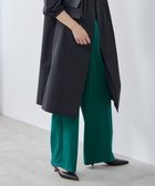 【自由区/JIYU-KU】の【洗える】コットンダブルクロスストレート パンツ ボトルグリーン|ID: prp329100004493966 ipo3291000000031975915
