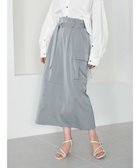 【イェッカ ヴェッカ/YECCA VECCA】のベルテッドサテンカーゴスカート Mint|ID: prp329100004494378 ipo3291000000031977185