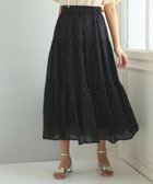 【フェルゥ/Feroux】のドットティアード スカート ブラック系1|ID: prp329100004494399 ipo3291000000034757443