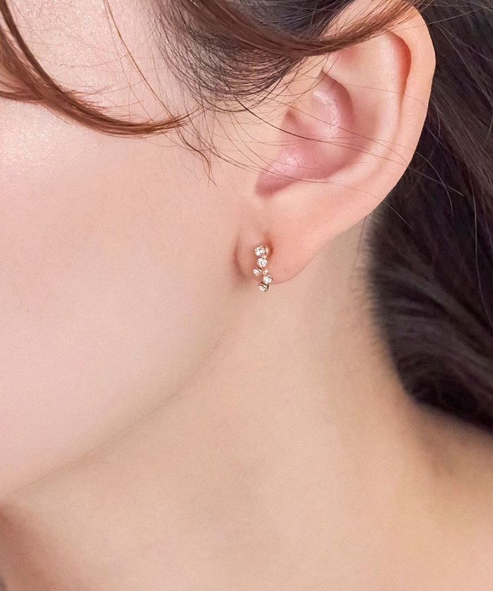 【フィービィー/phoebe】の【金属アレルギー対応】ランダムプチベゼルストーンセラミックピアス シャンパンゴールド インテリア・キッズ・メンズ・レディースファッション・服の通販 founy(ファニー) https://founy.com/ ファッション Fashion レディースファッション WOMEN おすすめ Recommend アクセサリー Accessories イヤーカフ Ear Cuff ビジュー Bijou ランダム Random |ID: prp329100004494585 ipo3291000000031865955