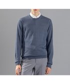 【ジョゼフ オム/JOSEPH HOMME / MEN】のリネンナイロンプレーン クルーネックニット ダルブルー系|ID: prp329100004494733 ipo3291000000031962060