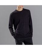 【ジョゼフ オム/JOSEPH HOMME / MEN】のリネンナイロンプレーン クルーネックニット ブラック系|ID: prp329100004494733 ipo3291000000031962062