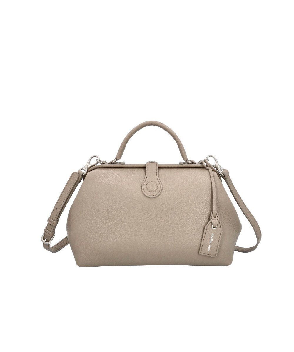 【アトリエヌウ/Atelier nuu】の【定番シリーズ/国内生産】parcel mist ミニダレス バッグ インテリア・キッズ・メンズ・レディースファッション・服の通販 founy(ファニー) 　ファッション　Fashion　レディースファッション　Fashion for Women　バッグ　Bags　イタリア　Italy　ショルダー　Shoulder, Shoulder Strap　財布　Wallet, Purse　定番　Standard, Basic Item　人気　Popular, Best Seller　フレーム　Frame, Outline　ベーシック　Basic, Essential　ポケット　Pocket, Pocket Detail　おすすめ　Recommended / Our Picks　エレガント 上品　Elegant　グレージュ|ID: prp329100004494742 ipo3291000000033689374