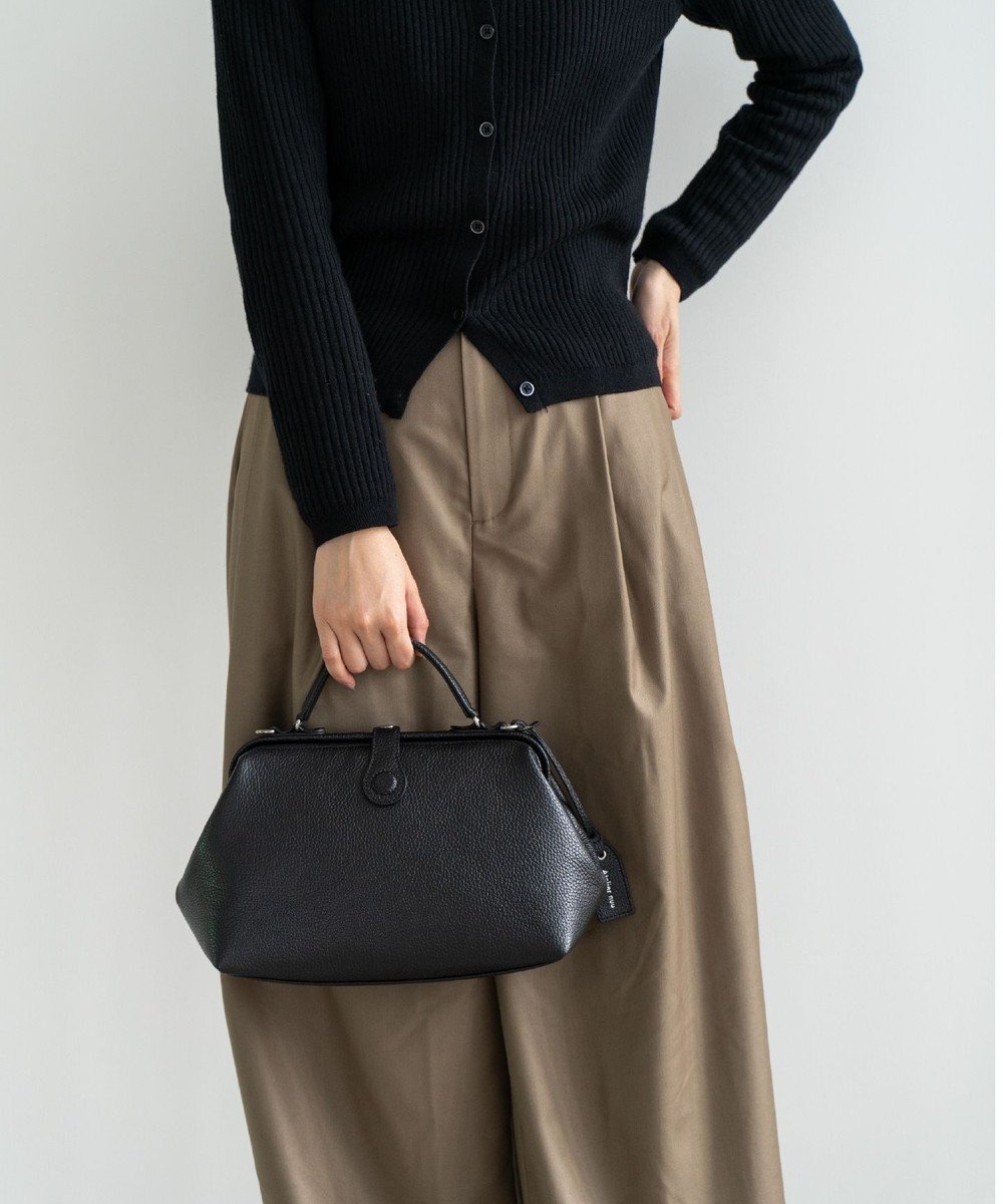【アトリエヌウ/Atelier nuu】の【定番シリーズ/国内生産】parcel mist ミニダレス バッグ インテリア・キッズ・メンズ・レディースファッション・服の通販 founy(ファニー) 　ファッション　Fashion　レディースファッション　Fashion for Women　バッグ　Bags　イタリア　Italy　ショルダー　Shoulder, Shoulder Strap　財布　Wallet, Purse　定番　Standard, Basic Item　人気　Popular, Best Seller　フレーム　Frame, Outline　ベーシック　Basic, Essential　ポケット　Pocket, Pocket Detail　おすすめ　Recommended / Our Picks　エレガント 上品　Elegant　ブラック|ID: prp329100004494742 ipo3291000000033689375