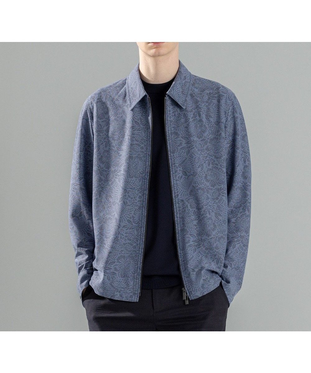 【ジョゼフ オム/JOSEPH HOMME / MEN】の新素材【洗える/通気性】ヨシタレース ジップアップブルゾン インテリア・キッズ・メンズ・レディースファッション・服の通販 founy(ファニー) 　ファッション　Fashion　メンズファッション　MEN　アウター　Coats Outerwear/Men　ブルゾン　Blouson/Jackets　シンプル　Simple　ジャケット　Jacket　スピンドル　Spindle　フロント　Front　ブルゾン　Blouson　レース　Race　エレガント 上品　Elegant　夏　Summer　春　Spring　S/S・春夏　Ss・Spring/Summer　洗える　Washable　ネイビー系|ID: prp329100004494756 ipo3291000000031699703