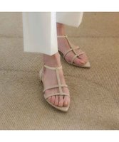 【モード エ ジャコモ/MODE ET JACOMO】のcarino ポインテッドトゥTストラップサンダル 人気、トレンドファッション・服の通販 founy(ファニー) ファッション Fashion レディースファッション WOMEN クール Cool サンダル Sandals シャーリング Shirring シューズ Shoes シンプル Simple スタイリッシュ Stylish ストラップサンダル Strap Sandals フェミニン Feminine ラップ Wrap リゾート Resort エレガント 上品 Elegant 夏 Summer 旅行 Travel 春 Spring S/S・春夏 Ss・Spring/Summer 軽量 Lightweight |ID:prp329100004494829