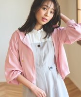 【フェルゥ/Feroux】の【UVカット・接触冷感】パフスリーブニット パーカー 人気、トレンドファッション・服の通販 founy(ファニー) ファッション Fashion レディースファッション WOMEN トップス・カットソー Tops/Tshirt ニット Knit Tops パーカ Sweats カーディガン Cardigan バランス Balance パーカー Hoodie 夏 Summer 春 Spring S/S・春夏 Ss・Spring/Summer |ID:prp329100004494861