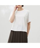 【ジェイ プレス/J.PRESS】の【洗える】スパンコール Tシャツ オフホワイト系|ID: prp329100004494905 ipo3291000000032650005