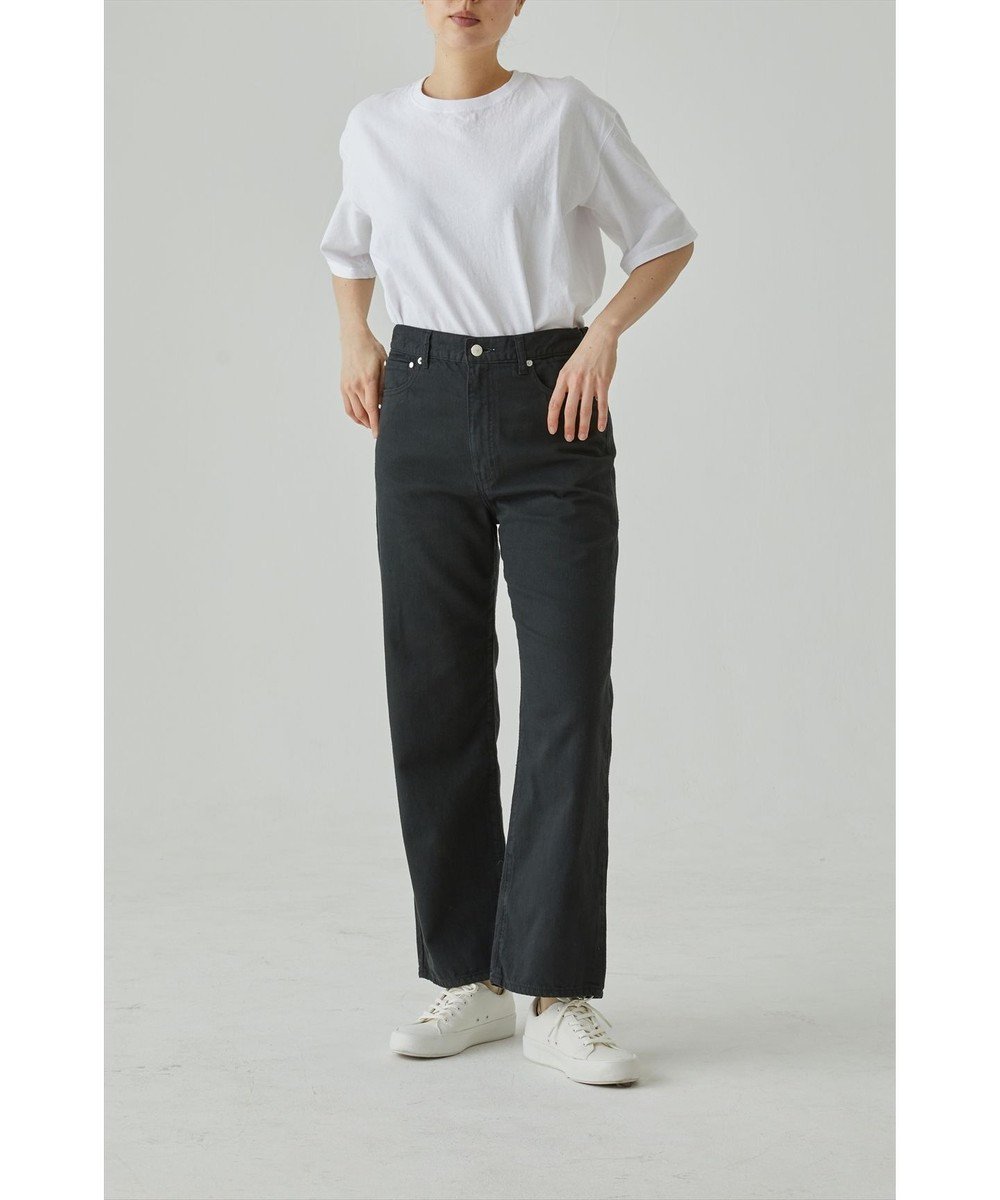 【サキュウ/caqu】の【洗える/涼しい/コットンリネン】color linen sagging baggy すっきりバギーシルエット インテリア・キッズ・メンズ・レディースファッション・服の通販 founy(ファニー) 　ファッション　Fashion　レディースファッション　Fashion for Women　パンツ　Pants & Trousers　アンクル　Ankle-Length Design　インディゴ　Indigo Denim　洗える　Machine Washable　軽量　Lightweight, Ultra Light　ジーンズ　Jeans, Denim Pants　デニム　Denim, Jeans Material　ハイライズ　High Rise, High Waist　リネン　Linen, Linen Fabric　A/W・秋冬　Autumn/Winter　S/S・春夏　SS, Spring/Summer, Warm Season　夏　Summer　エレガント 上品　Elegant　black|ID: prp329100004494923 ipo3291000000032743560