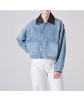 【リポトレンタアンニ/Ripo trenta anni】の【洗える】CROPPED WORK デニムジャケット 人気、トレンドファッション・服の通販 founy(ファニー) ファッション Fashion レディースファッション WOMEN アウター Coat Outerwear ジャケット Jackets デニムジャケット Denim Jackets 春 Spring 洗える Washable ショート Short ジャケット Jacket デニム Denim フロント Front ポケット Pocket S/S・春夏 Ss・Spring/Summer NEW・新作・新着・新入荷 New Arrivals 夏 Summer |ID:prp329100004494925