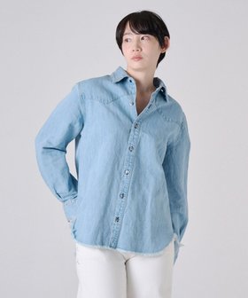 【リポトレンタアンニ/Ripo trenta anni】の【洗える】STUDS デニムシャツ 人気、トレンドファッション・服の通販 founy(ファニー) ファッション Fashion レディースファッション WOMEN トップス・カットソー Tops/Tshirt シャツ/ブラウス Shirts/Blouses 洗える Washable 今季 This Season シンプル Simple スタッズ Studs スタンダード Standard デニム Denim 定番 Standard フリンジ Fringe 羽織 Haori A/W・秋冬 Aw・Autumn/Winter・Fw・Fall-Winter S/S・春夏 Ss・Spring/Summer 夏 Summer |ID:prp329100004494931