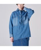 【リポトレンタアンニ/Ripo trenta anni】の【洗える】PULLOVER デニムシャツ INDIGO|ID: prp329100004494934 ipo3291000000032743600