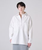 【リポトレンタアンニ/Ripo trenta anni】の【洗える】PULLOVER デニムシャツ 人気、トレンドファッション・服の通販 founy(ファニー) ファッション Fashion レディースファッション Fashion for Women トップス・カットソー Cut & Sew Tops シャツ・ブラウス・オフィスカジュアル Elegant Blouses & Button-Ups カジュアルプルオーバー・ニットトップス Pullovers & Knit Tops / Casual Pullovers ヴィンテージ Vintage Style 春 Spring 洗える Machine Washable スリット Slit, Slit Detail デニム Denim, Jeans Material バランス Balance, Style Balance フロント Front, Front Design ポケット Pocket, Pocket Detail ルーズ Loose, Oversized ワーク Workwear, Utility Style S/S・春夏 SS, Spring/Summer, Warm Season 夏 Summer thumbnail OFF WHITE|ID: prp329100004494934 ipo3291000000033093663