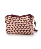 【アンビリオン/UNBILLION】のカシュカシュ cachecache / 柄アソートジャガード三つ口ショルダーバッグ ワイン|ID: prp329100004494943 ipo3291000000032730764