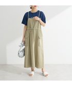 【グリーンパークス/Green Parks】のカーゴポケットピグメントキャミワンピース Khaki|ID: prp329100004494955 ipo3291000000031830986