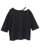 【グリーンパークス/Green Parks】の5分袖テレコリブプルオーバー Black|ID: prp329100004494966 ipo3291000000032103009