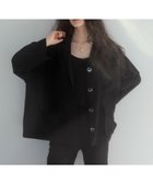【グリーンパークス/Green Parks】のESCAR リネンライクオーバーサイズジャケット Black|ID: prp329100004494997 ipo3291000000031829679