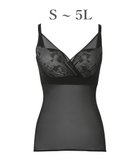 【ブラデリス ニューヨーク/BRADELIS New York】の【BRADELIS NewYork peace / ノンワイヤー】綿さらタッチ!ナチュラルフィットブラキャミ25 ブラデリス 補正 下着 カップ付き ブラトップ キャミソール ブラック|ID: prp329100004495000 ipo3291000000035635392