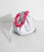 【グリーンパークス/Green Parks】のCONVERSE CV FURILL MINI BAG 人気、トレンドファッション・服の通販 founy(ファニー) ファッション Fashion レディースファッション Fashion for Women バッグ Bags おすすめ Recommended / Our Picks ギャザー Gathered, Ruffled コンパクト Compact, Small Size スマート Smart, Elegant フォルム Silhouette, Form 巾着 Drawstring Bag, Kinchaku 財布 Wallet, Purse 軽量 Lightweight, Ultra Light thumbnail Silver|ID: prp329100004495030 ipo3291000000033648635