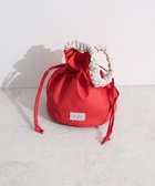 【グリーンパークス/Green Parks】のCONVERSE CV FURILL MINI BAG 人気、トレンドファッション・服の通販 founy(ファニー) ファッション Fashion レディースファッション Fashion for Women バッグ Bags おすすめ Recommended / Our Picks ギャザー Gathered, Ruffled コンパクト Compact, Small Size スマート Smart, Elegant フォルム Silhouette, Form 巾着 Drawstring Bag, Kinchaku 財布 Wallet, Purse 軽量 Lightweight, Ultra Light thumbnail Red|ID: prp329100004495030 ipo3291000000033648638