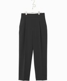 【フォルフォルモ/FORFORMO】の【洗える/UVカット】4way Stretch Tuck Pants タックパンツ ブラック|ID: prp329100004495049 ipo3291000000032743464