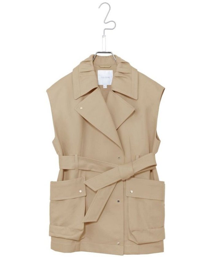 【その他のブランド/Other】のWork Vest ワークベスト インテリア・キッズ・メンズ・レディースファッション・服の通販 founy(ファニー) https://founy.com/ ファッション Fashion レディースファッション WOMEN アウター Coat Outerwear トップス・カットソー Tops/Tshirt ベスト/ジレ Gilets/Vests シアー Sheer トレンド Trend フォルム Form ベスト Vest ワーク Work A/W・秋冬 Aw・Autumn/Winter・Fw・Fall-Winter S/S・春夏 Ss・Spring/Summer おすすめ Recommend 夏 Summer エレガント 上品 Elegant |ID: prp329100004495051 ipo3291000000031830806