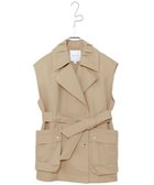 【フォルフォルモ/FORFORMO】のWork Vest ワークベスト ベージュ|ID: prp329100004495051 ipo3291000000032102754