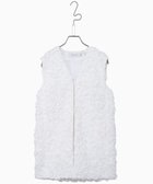 【フォルフォルモ/FORFORMO】のEmbroidered Gilet エンブロイダード ジレ ホワイト|ID: prp329100004495056 ipo3291000000032102770