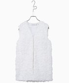 【フォルフォルモ/FORFORMO】のEmbroidered Gilet エンブロイダード ジレ 人気、トレンドファッション・服の通販 founy(ファニー) ファッション Fashion レディースファッション Ladies' Fashion Online アウター Coat Outerwear トップス・カットソー Tops/Tshirt ベスト/ジレ Gilets/Vests カッティング Cutting シンプル Simple フォルム Form ベスト Vest A/W・秋冬 Aw・Autumn/Winter・Fw・Fall-Winter S/S・春夏 Ss・Spring/Summer 夏 Summer thumbnail ホワイト|ID: prp329100004495056 ipo3291000000032620549