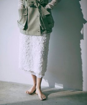 【フォルフォルモ/FORFORMO】のEmbroidered Skirt エンブロイダード スカート 人気、トレンドファッション・服の通販 founy(ファニー) ファッション Fashion レディースファッション WOMEN スカート Skirt シアー Sheer スニーカー Sneakers スリット Slit チュール Tulle フォルム Form A/W・秋冬 Aw・Autumn/Winter・Fw・Fall-Winter S/S・春夏 Ss・Spring/Summer おすすめ Recommend 夏 Summer |ID:prp329100004495057