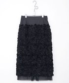 【フォルフォルモ/FORFORMO】のEmbroidered Skirt エンブロイダード スカート 人気、トレンドファッション・服の通販 founy(ファニー) ファッション Fashion レディースファッション WOMEN スカート Skirt シアー Sheer スニーカー Sneakers スリット Slit チュール Tulle フォルム Form A/W・秋冬 Aw・Autumn/Winter・Fw・Fall-Winter S/S・春夏 Ss・Spring/Summer おすすめ Recommend 夏 Summer thumbnail ブラック|ID: prp329100004495057 ipo3291000000032087439