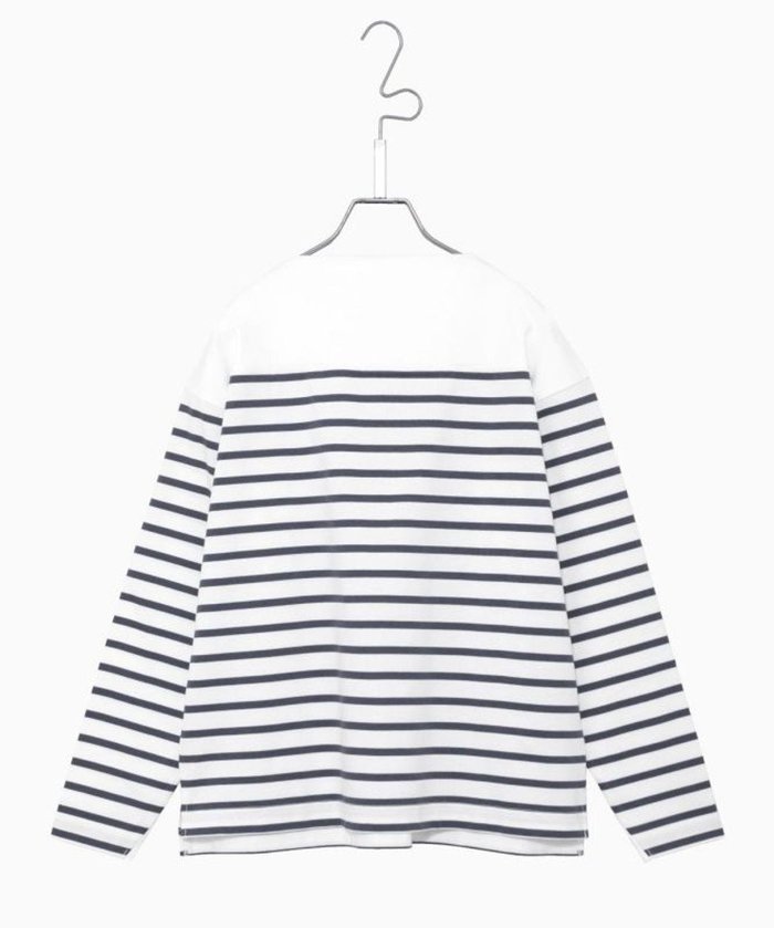 【フォルフォルモ/FORFORMO】の【洗える】Marine Border Tops マリンボーダートップス インテリア・キッズ・メンズ・レディースファッション・服の通販 founy(ファニー) https://founy.com/ ファッション Fashion レディースファッション Fashion for Women トップス・カットソー Cut & Sew Tops シャツ・ブラウス・オフィスカジュアル Elegant Blouses & Button-Ups ロングTシャツ・Tシャツ Longline T-Shirts & Tees カットソー・ベーシックTシャツ Cut-and-Sewn Tops / Stretch Tees & Basics 洗える Machine Washable カットソー Cut and Sewn Top フィット Fit, Slim Fit フォルム Silhouette, Form ブラウジング Blouson Silhouette, Cinched Waist ボーダー Border, Stripe A/W・秋冬 Autumn/Winter S/S・春夏 SS, Spring/Summer, Warm Season 夏 Summer |ID: prp329100004495059 ipo3291000000032743493