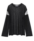 【グリーンパークス/Green Parks】のシアー切替長袖プルオーバー Black|ID: prp329100004495068 ipo3291000000031830618