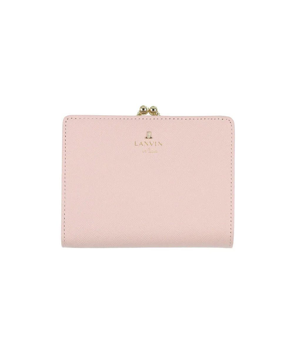 【ランバン オン ブルー/LANVIN en Bleu】のリュクサンブール 口金二つ折り財布 インテリア・キッズ・メンズ・レディースファッション・服の通販 founy(ファニー) 　ファッション　Fashion　レディースファッション　Fashion for Women　ミニ財布・二つ折り財布　Wallets & Card Cases　シンプル　Simple, Minimal　フロント　Front, Front Design　プリント　Print, Printed Pattern　メタル　Metal, Metal Parts　モチーフ　Motif, Design Theme　財布　Wallet, Purse　ペールピンク|ID: prp329100004495078 ipo3291000000032743282