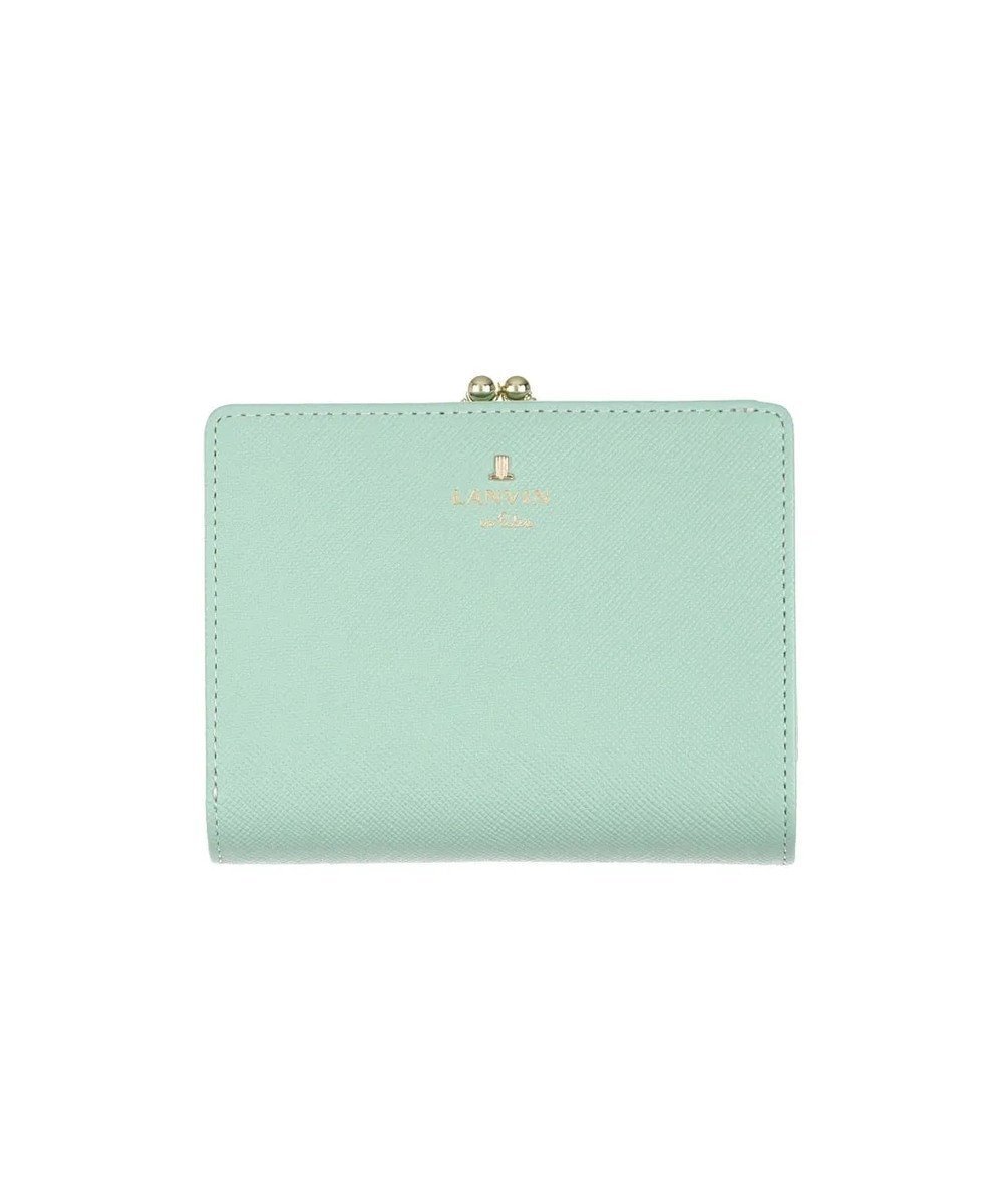 【ランバン オン ブルー/LANVIN en Bleu】のリュクサンブール 口金二つ折り財布 インテリア・キッズ・メンズ・レディースファッション・服の通販 founy(ファニー) 　ファッション　Fashion　レディースファッション　Fashion for Women　ミニ財布・二つ折り財布　Wallets & Card Cases　シンプル　Simple, Minimal　フロント　Front, Front Design　プリント　Print, Printed Pattern　メタル　Metal, Metal Parts　モチーフ　Motif, Design Theme　財布　Wallet, Purse　ミント|ID: prp329100004495078 ipo3291000000032743288