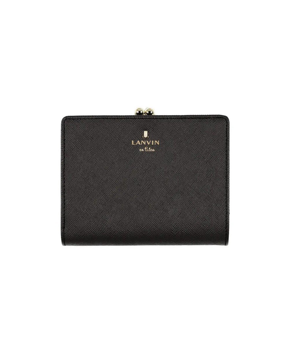 【ランバン オン ブルー/LANVIN en Bleu】のリュクサンブール 口金二つ折り財布 インテリア・キッズ・メンズ・レディースファッション・服の通販 founy(ファニー) 　ファッション　Fashion　レディースファッション　Fashion for Women　ミニ財布・二つ折り財布　Wallets & Card Cases　シンプル　Simple, Minimal　フロント　Front, Front Design　プリント　Print, Printed Pattern　メタル　Metal, Metal Parts　モチーフ　Motif, Design Theme　財布　Wallet, Purse　ダークネイビー|ID: prp329100004495078 ipo3291000000032743290