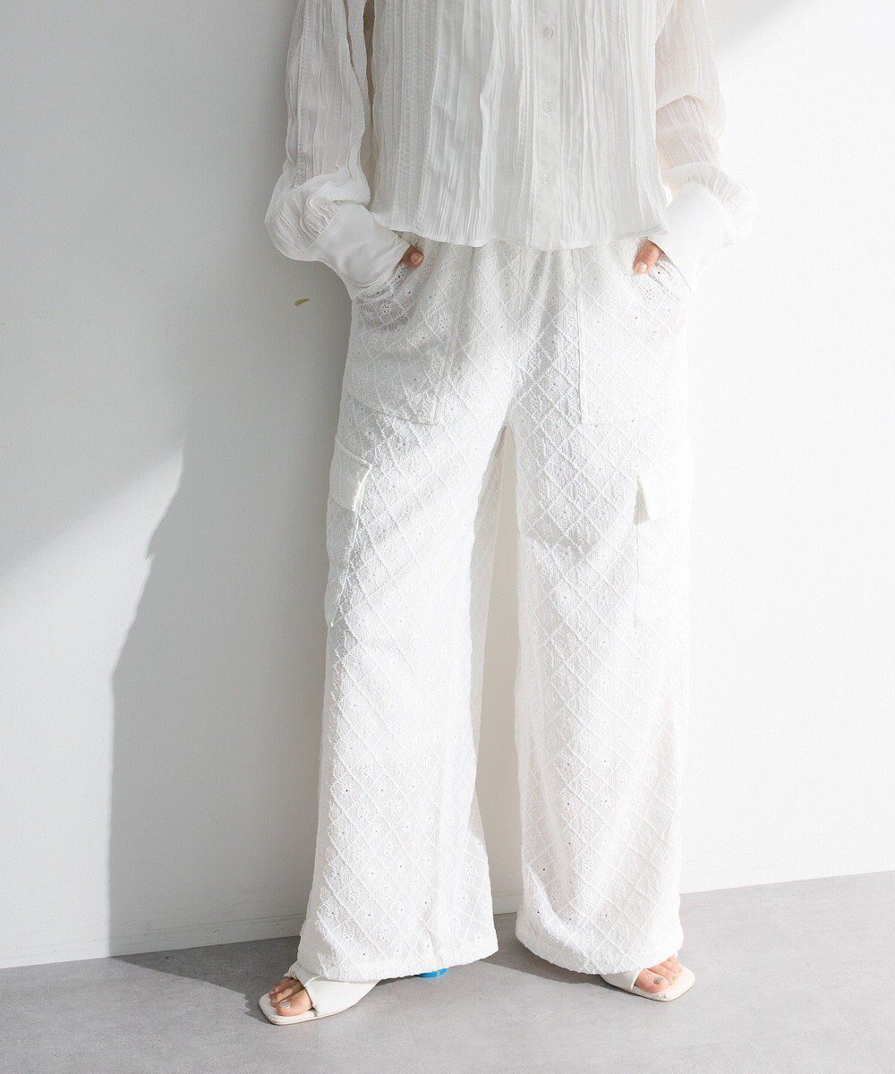 【グリーンパークス/Green Parks】の・SUGAR SPOON カットレースカーゴパンツ 人気、トレンドファッション・服の通販 founy(ファニー) 　ファッション　Fashion　レディースファッション　Ladies' Fashion Online　パンツ　Pants　フェミニン　Feminine　ポケット　Pocket　レース　Race　夏　Summer　春　Spring　S/S・春夏　Ss・Spring/Summer　 other-1|ID: prp329100004495080 ipo3291000000032066797