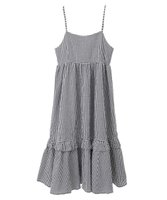 【グリーンパークス/Green Parks】の・ELENCARE DUE ギンガムキャミワンピース 人気、トレンドファッション・服の通販 founy(ファニー) ファッション Fashion レディースファッション WOMEN ワンピース Dress キャミワンピース No Sleeve Dresses キャミソール Camisole ギンガム Gingham コンシャス Conscious サッカー Soccer シャーリング Shirring チェック Check フェミニン Feminine ポケット Pocket リボン Ribbon 夏 Summer 春 Spring S/S・春夏 Ss・Spring/Summer |ID:prp329100004495084