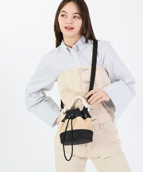 【レスポートサック/LeSportsac】のRAFFIA MINI BUCKET/ブラックラフィア 人気、トレンドファッション・服の通販 founy(ファニー) ファッション Fashion レディースファッション WOMEN アウトドア Outdoor クラシック Classic コンパクト Compact 巾着 Purse 軽量 Lightweight ショルダー Shoulder スマート Smart 財布 Wallet トラベル Travel 人気 Popularity ハンドバッグ Handbag プリント Print ポケット Pocket ポーチ Pouch ミックス Mix ラフィア Raffia おすすめ Recommend 旅行 Travel |ID:prp329100004495093