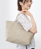 【ジェイ プレス/J.PRESS】の【撥水】リバーシブルナイロントート ベージュ系|ID: prp329100004495130 ipo3291000000032621495