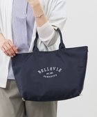 【ジェイ プレス/J.PRESS】の【撥水】リバーシブルナイロントート ネイビー系|ID: prp329100004495130 ipo3291000000032621496